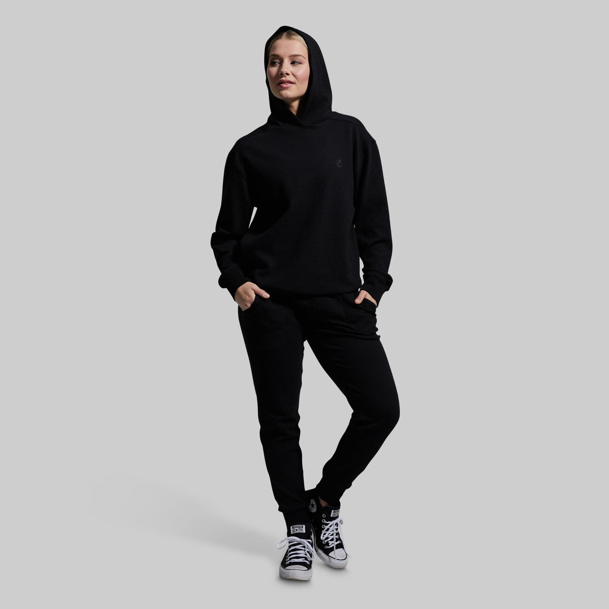 Women's Cloud Jogger Set (Black)