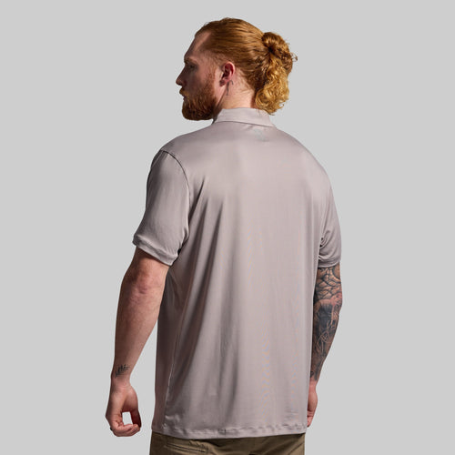 Athleisure Polo (Stone)